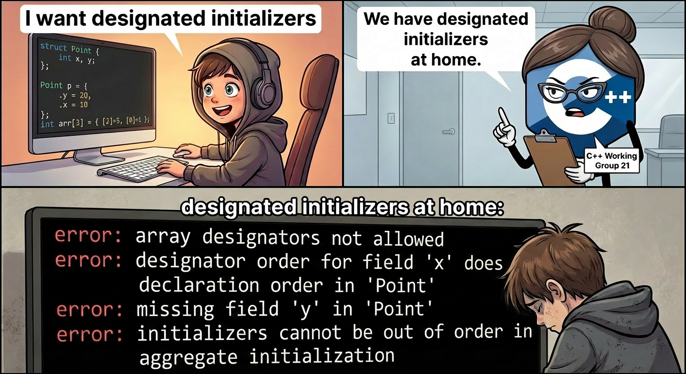 Designated Initializers: Finally in C++20 | JJ Marr